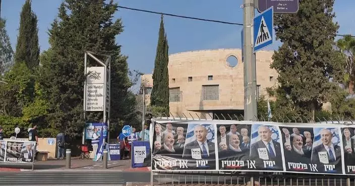 Exit polls show Israeli election deadlock