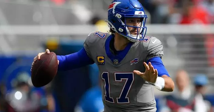 Allen seeks to put sloppy play behind him as Bills host turnover-prone Maye and the Patriots