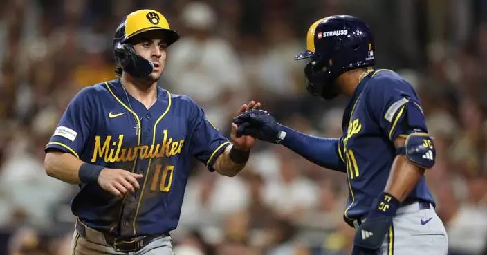 Brewers eliminate Padres with 3-1 win in Game 4, advance to NLCS rematch with Dodgers