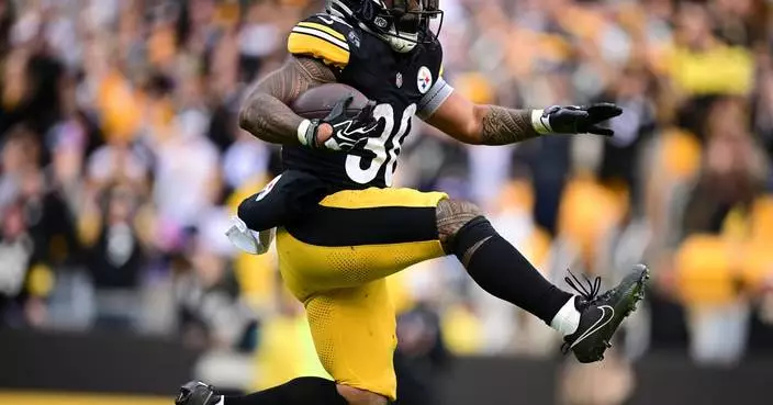 Jaylen Warren's brilliance leads the Steelers past the Colts 34-22