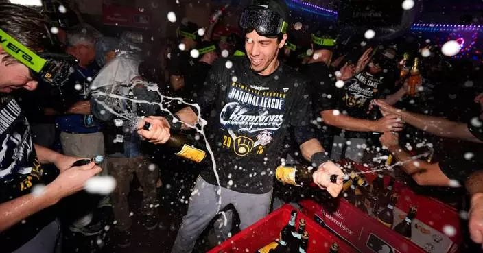 Christian Yelich's simple World Series message for title-less Brewers: Expect to be here
