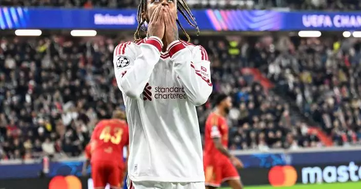 Barcola's hat trick helps Liverpool rout LASK, Feyenoord fights back in Champions League