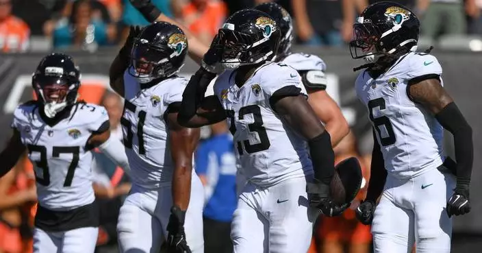 Jaguars believe defensive success and takeaways are 'part of our DNA' after 3-1 start