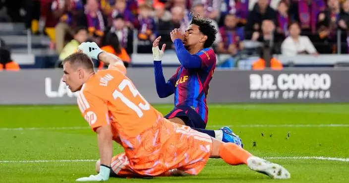 Yamal misses easy chance for Barcelona and is upstaged by Mbappé as Madrid wins clasico