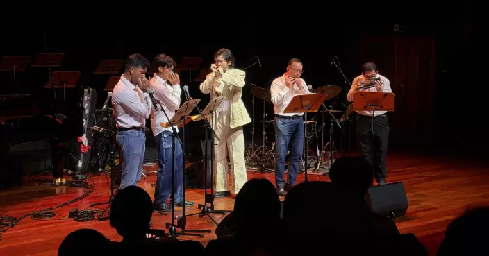 Singapore ETO Supports Hong Kong Harmonica Virtuoso CY Leo's Concert and Music Exchanges