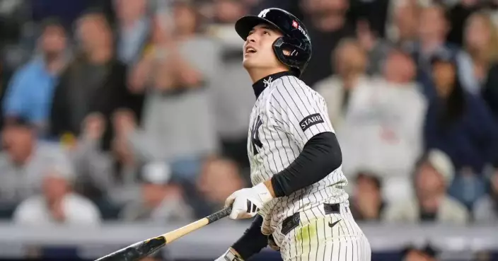 Fan interference denies Anthony Volpe a tying homer for Yankees against Rays in Game 3 of ALDS