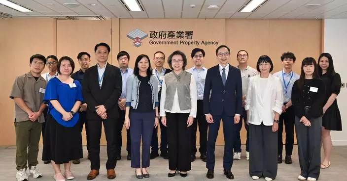 Secretary for the Civil Service Visits Government Property Agency to Explore Property Management Innovations and AI Integration