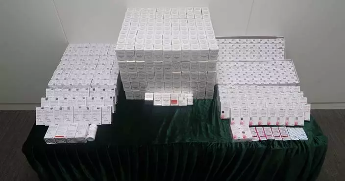 Hong Kong Customs Seizes $450,000 Worth of Suspected Smuggled Pharmaceuticals at Bridge Port