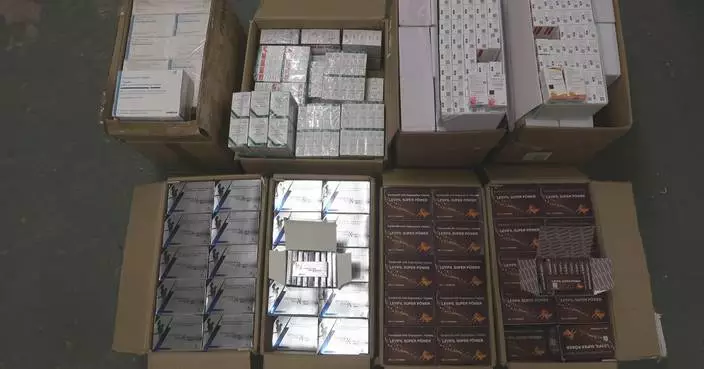 Hong Kong Customs Seizes HK$33 Million Worth of Suspected Smuggled Goods from River Trade Vessels