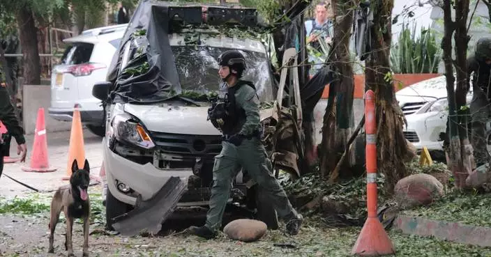 Bomb blast near Colombia’s border with Venezuela injures at least 4 police officers