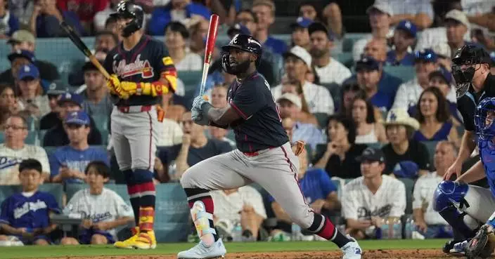 Michael Harris II leads Braves to 3-2 win over Dodgers in Game 2 to tie NLDS