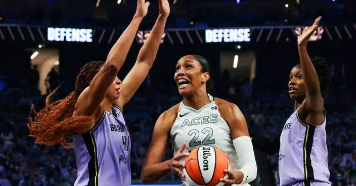 A'ja Wilson wins her third straight WNBA MVP and record fifth overall