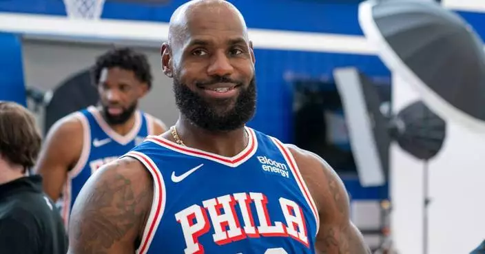 LeBron James sits out 76ers' preseason opener against Knicks. Embiid, Maxey also out