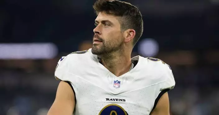 Justin Tucker joining the Chiefs' practice squad after 10-game suspension last year, AP source says