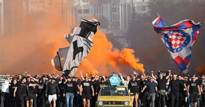 Croatian soccer fans arrested over anti-Semitic slurs during match with Amsterdam team