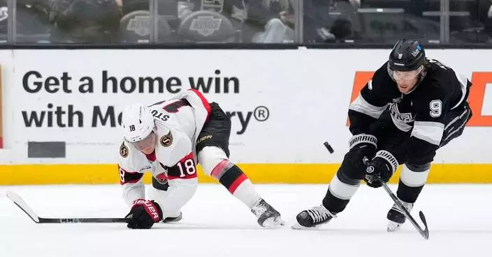 Ottawa's Hayden Hodgson ejected after boarding hit on Kings' Brandt Clarke