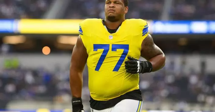 Rams lineman Alaric Jackson has suspension reduced to 1 game for punching Bills' Chubb