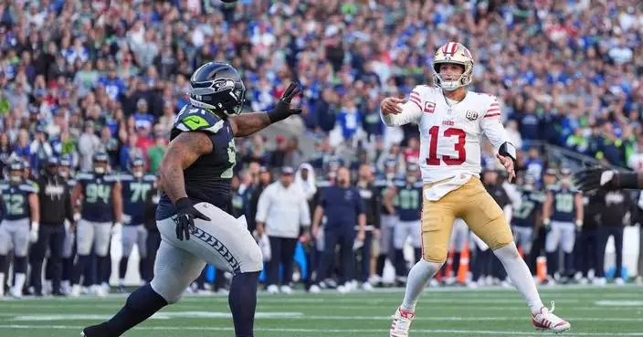 49ers QB Brock Purdy is poised to take over top spot on career passer rating list