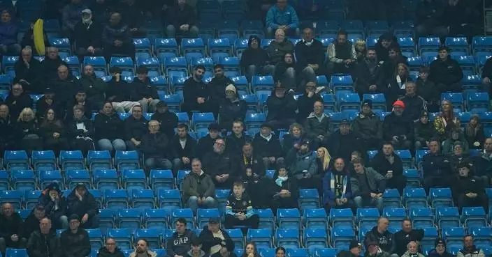 Man City fans stay away from 5-1 Champions League rout of AEK Athens