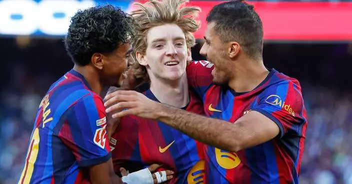 Anthony Gordon scores first goal for Barcelona as leader equals best start in La Liga