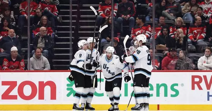 Nick Schmaltz scores NHL-best 5th goal and Mammoth beat Devils 5-3
