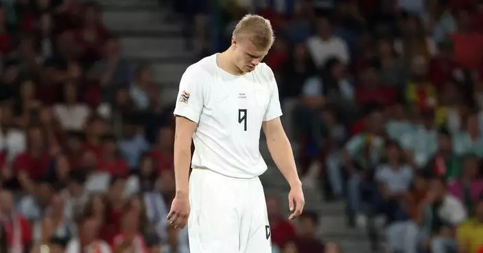 Workload concerns over Haaland after Man City striker asks to come off during Norway loss