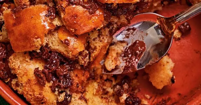 Bryan Ford's cozy bread pudding recipe turns day-old bread into a rum-topped dessert