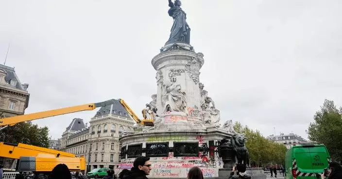 French authorities ban some student protests after weekend looting and clashes