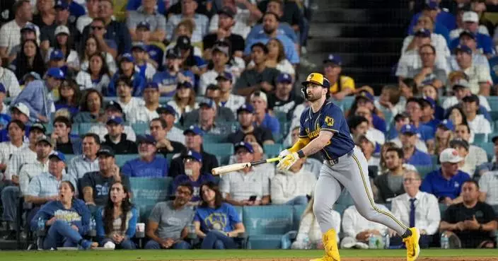 Brewers sweep the Dodgers in the NLCS to reach the World Series for the first time since 1982