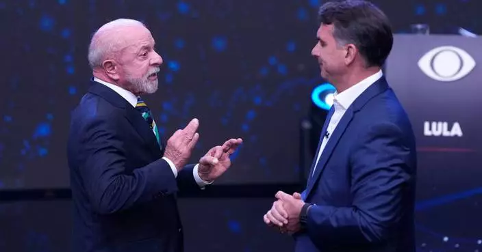 Brazil's Lula and Flávio Bolsonaro trade barbs in 1st debate only days before presidential runoff