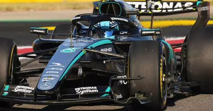 Russell watching Antonelli charge toward F1 championship many thought would be his