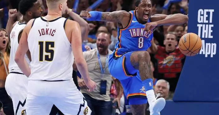 Thunder overcome SGA's shooting woes to beat Nuggets 96-84 in home opener
