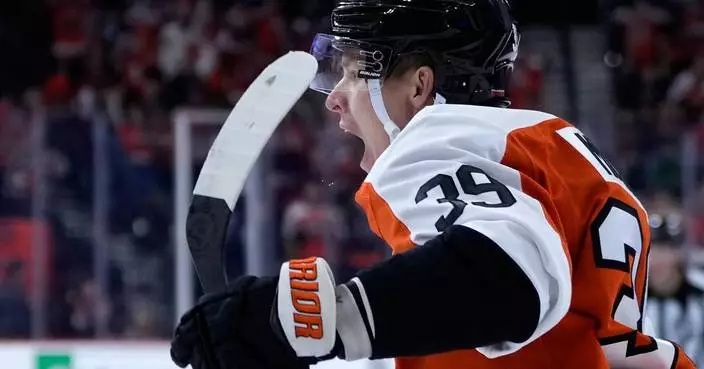 Matvei Michkov scores 2 goals and Flyers beat Avalanche 3-2 for 2nd straight win
