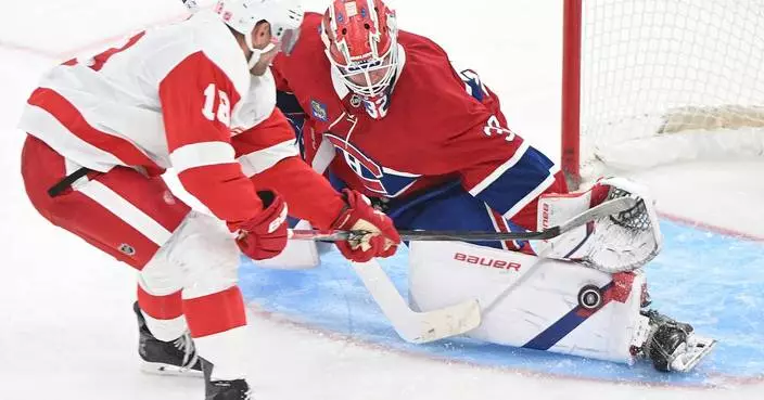 Bolduc scores in shootout as the Canadiens outlast the Red Wings 1-0