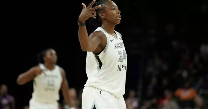 Aces list Loyd as doubtful for Game 2 vs Valkyries; Talbot and Evans questionable