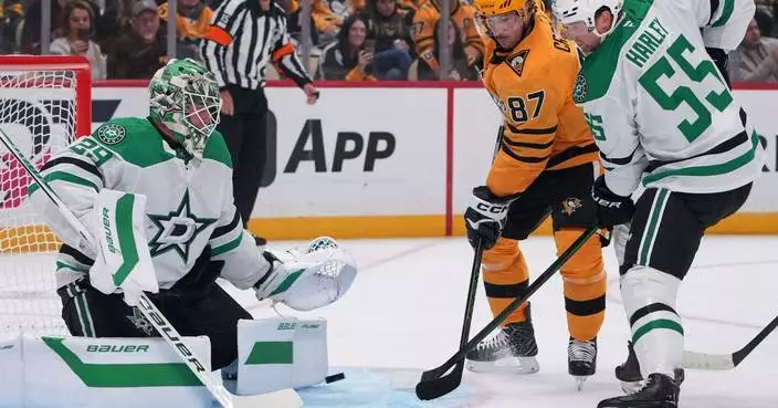 Rickard Rakell scores in shootout to lift Penguins over Stars, 2-1
