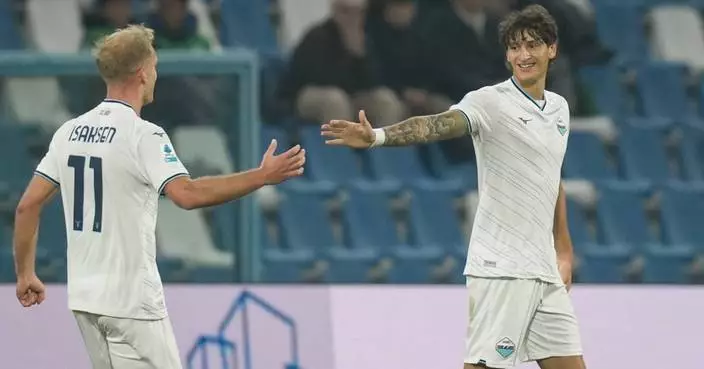 Mussolini's great-grandson scores his first goal for Lazio