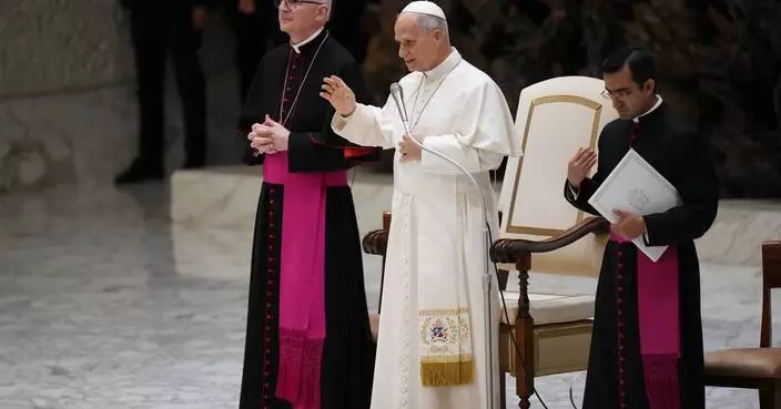 Pope says 'there is no such thing as a holy war' in message to religious leaders