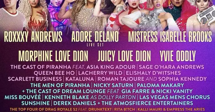 'Pride on Paradise' Festival Returns Oct. 10 with Plastique Tiara, Adore Delano, Juicy Love Dion, and More