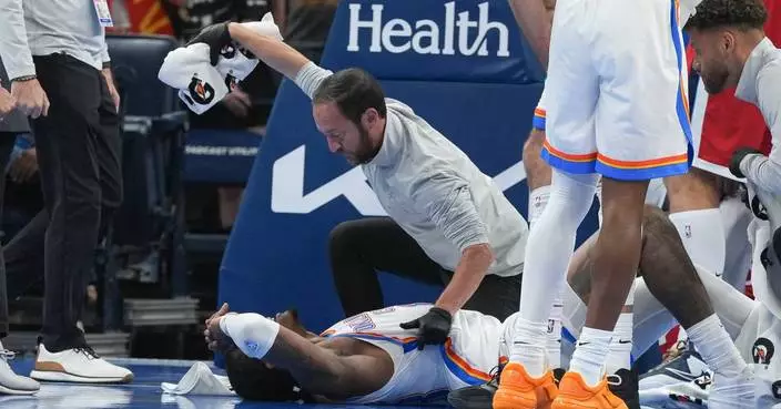 Thunder's Jalen Williams will need surgery for a broken leg and dislocated ankle