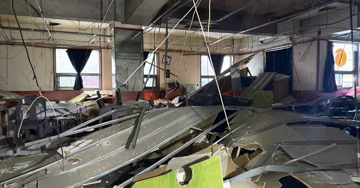 At least 38 people hurt after supermarket ceiling collapses in South Korea’s Daegu city