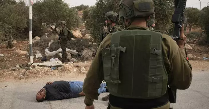 Photos show Israeli settler attacks disrupting the West Bank olive harvest