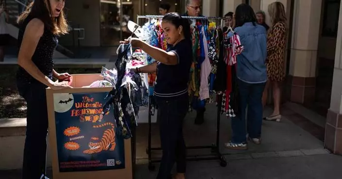Halloween costumes have a spooky environmental impact. Swaps are a way to reduce waste and recycle