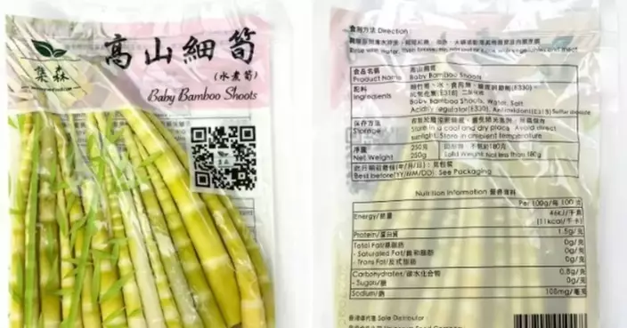 CFS Issues Recall for Prepackaged Bamboo Shoots Containing Undeclared Sulphur Dioxide