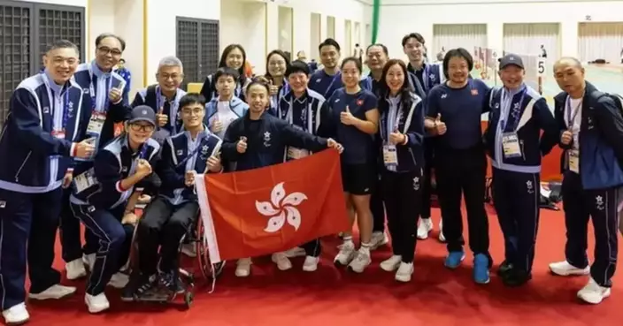 Hong Kong Athletes Win Six More Medals in Asian Para Games, Including Silver in Swimming and Table Tennis