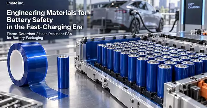LMATE to Showcase Halogen-Free Flame-Retardant Adhesive Materials for Fast-Charging EV Batteries at Hong Kong Consumer Electronics Show