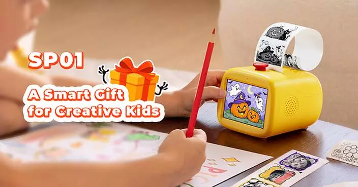 MUNBYN Launches SP01 AI Voice Sticker Printer: Turning a Child's Words into Stickers -- Instantly