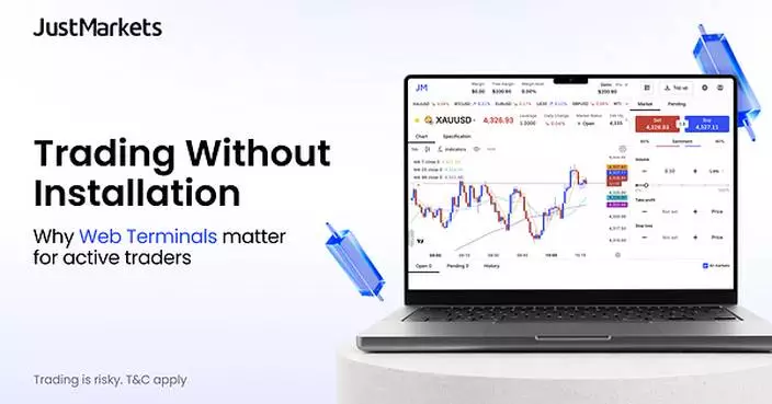 JustMarkets WebTerminal Offers Installation-Free Access for Active CFD Traders