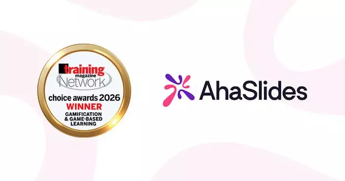 AhaSlides wins 2026 Training Magazine Network Choice Award for Gamification &amp; Game-Based Learning