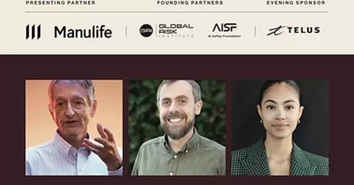 Manulife Announces Presenting Partnership of The Hinton Lectures™ on AI Safety
